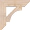 Ekena Millwork Westlake Slat Smooth Bracket w/ Offset Brace, Douglas Fir, 7 1/2"W x 26"D x 26"H BKT0806X26X26WTL06SDF - alternate 3